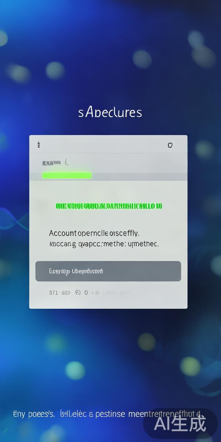 全面解析澳门新葡京充值开户流程及注意事项指南 确认开户成功:完成充值后,系统会显示账户状态及余额